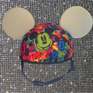Disney parks light up ears hat multi Color Disney world rare world of Color